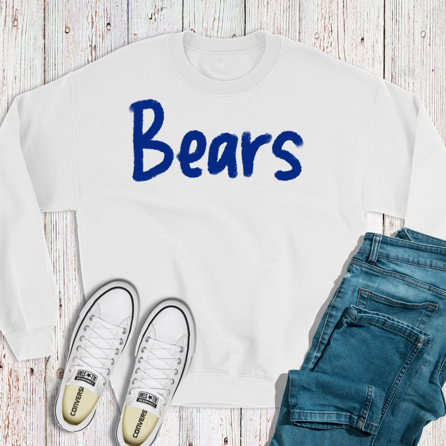 Bears Chenielle Crewneck