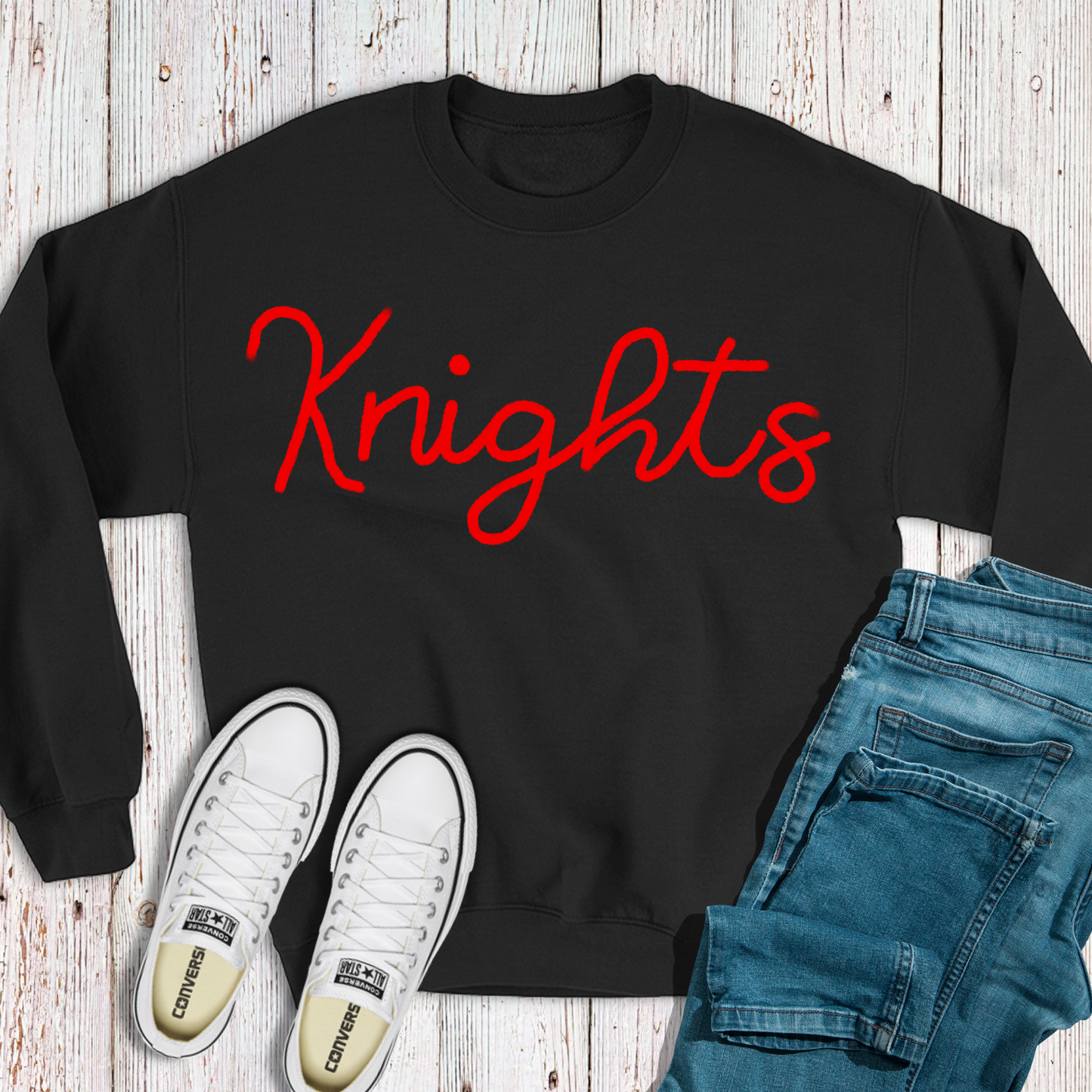 Knights Chenielle Crewneck