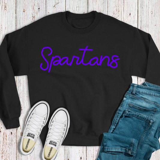Spartans Chenielle Crewneck