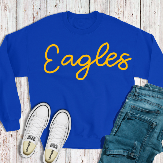 Eagles Chenielle Crewneck