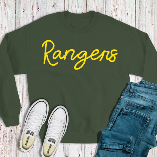Rangers Chenielle Crewneck