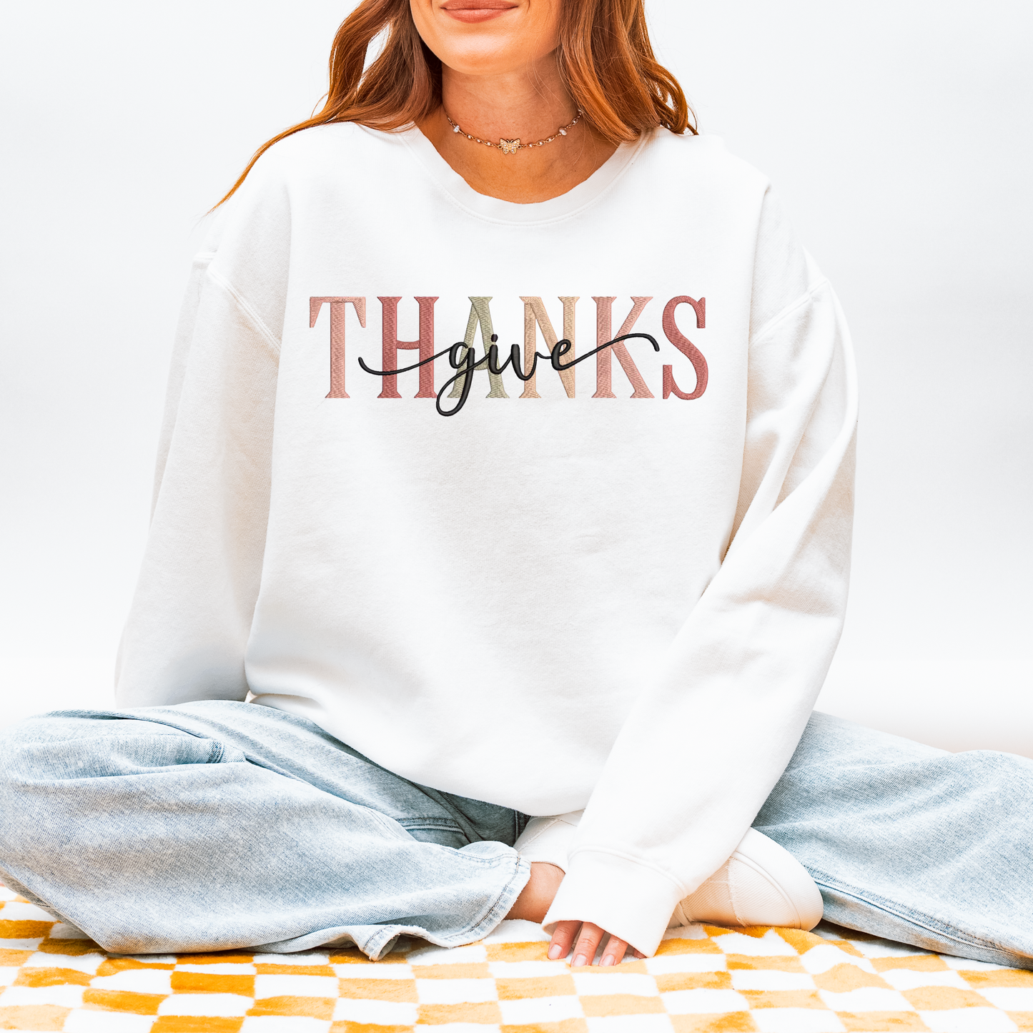 Give Thanks Crewnecks