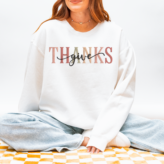Give Thanks Crewnecks