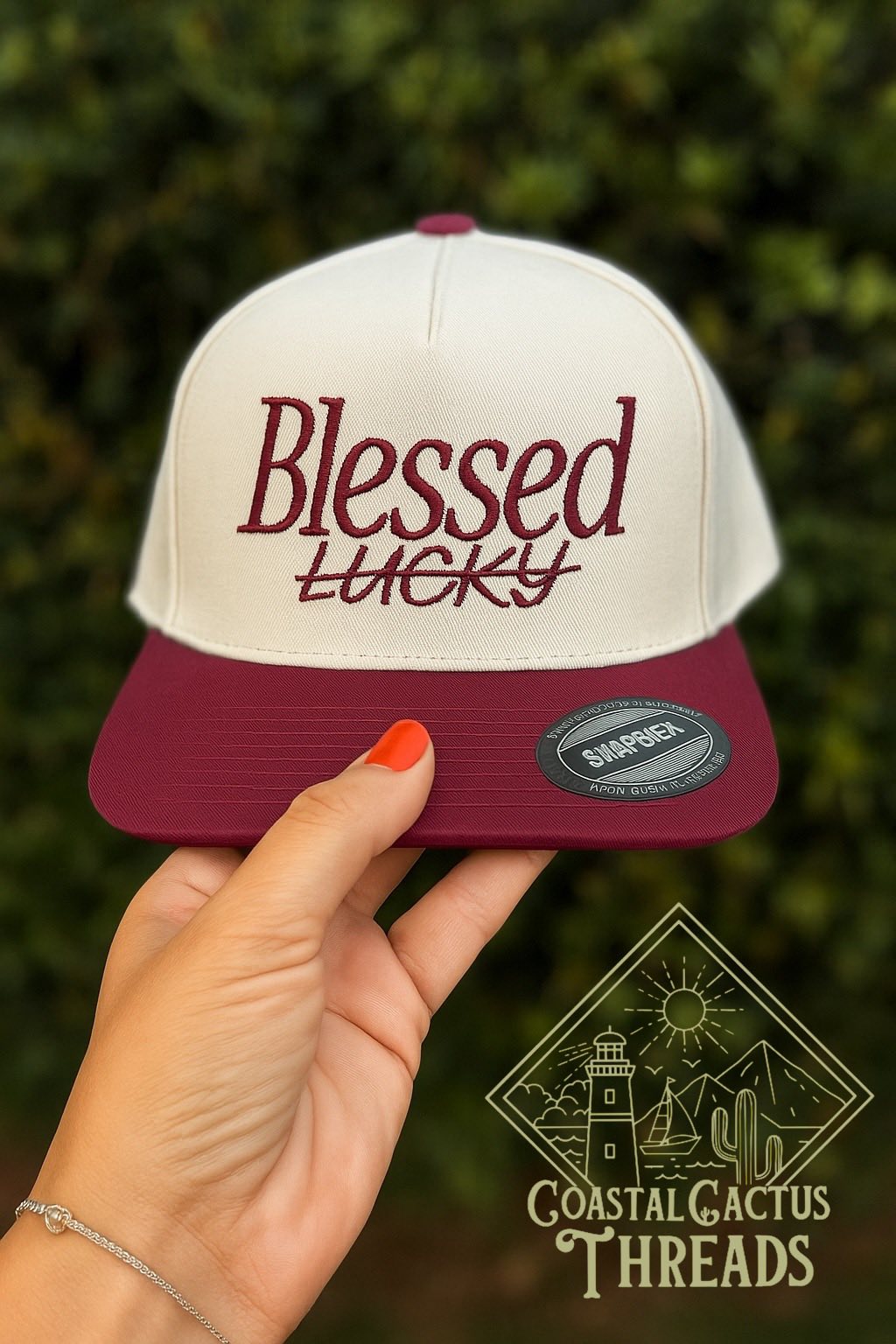 Hallelujah Cowgirl Embroidered Trucker Hat