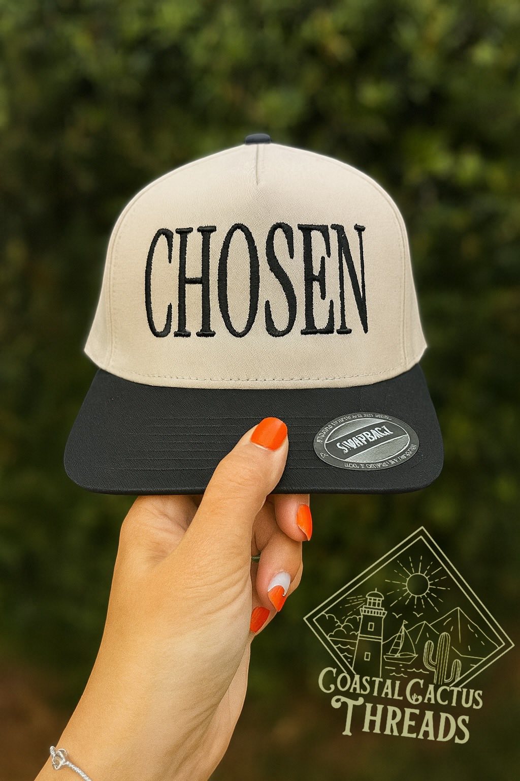 Chosen Embroidered Trucker Hat