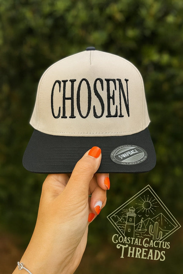 Chosen Embroidered Trucker Hat