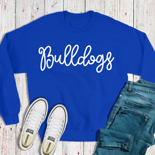 Bulldogs Chenielle Crewneck