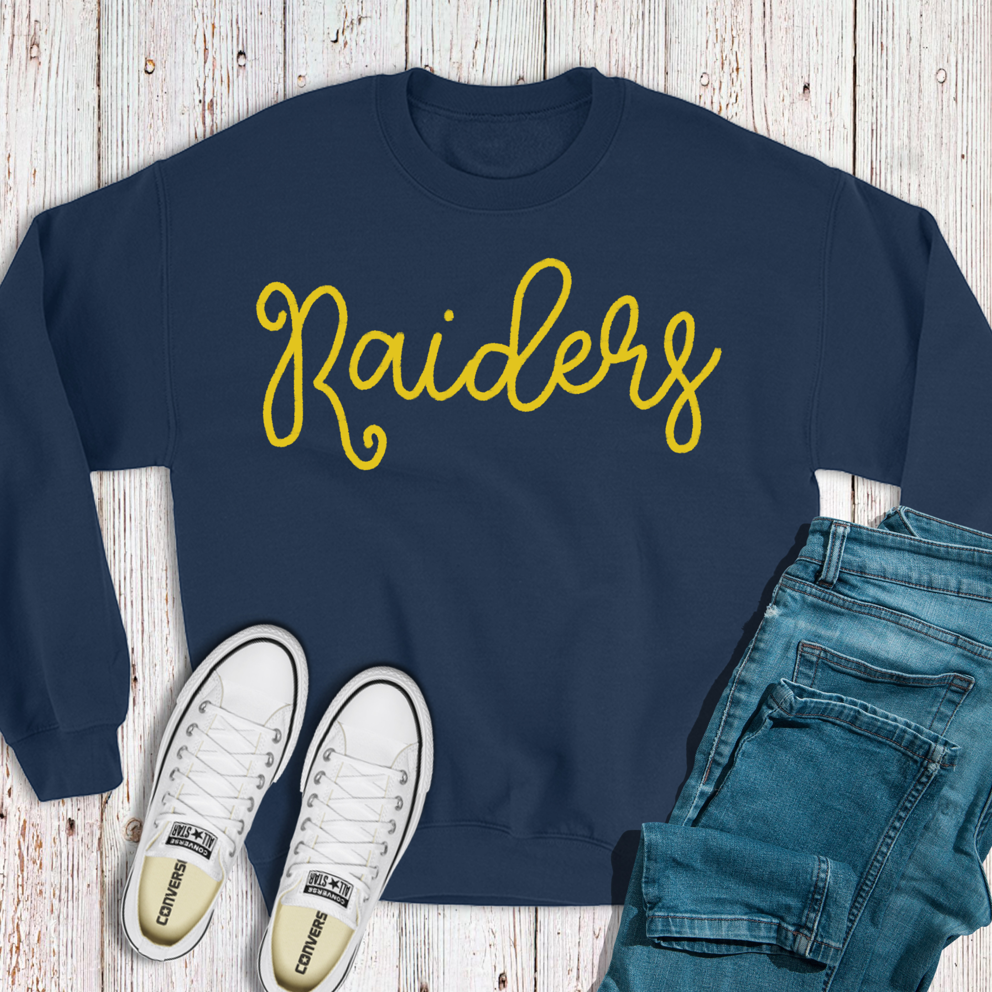 Raiders Chenielle Crewneck