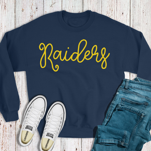 Raiders Chenielle Crewneck