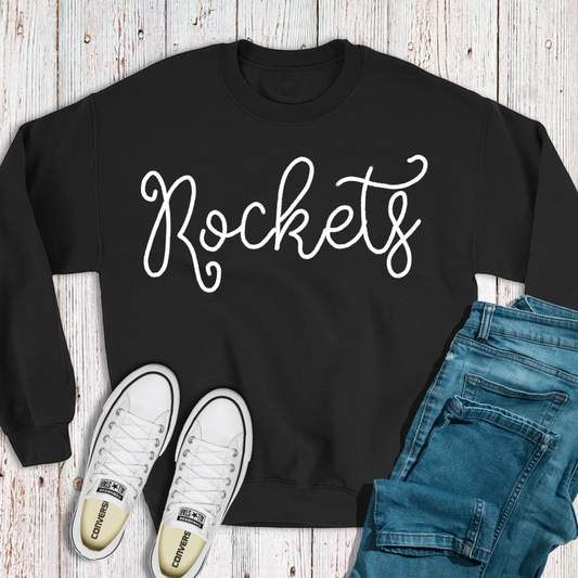 Rockets Chenielle Crewneck