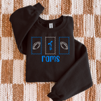 Custom Football Stamp Crewneck