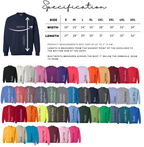 State Bow Embroidery Crewneck Sweatshirt