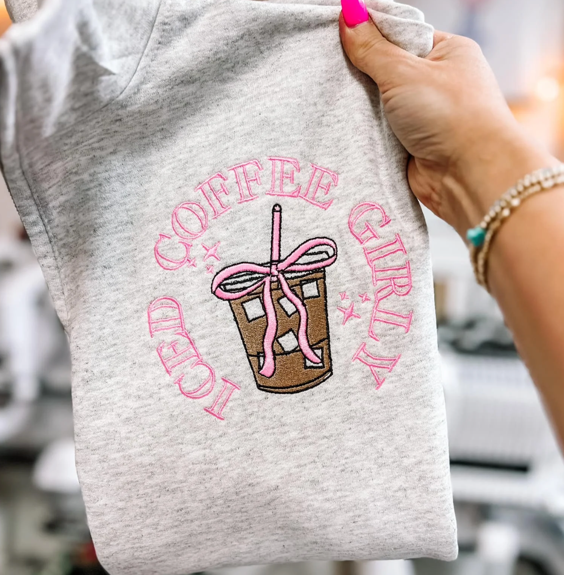 Iced Coffee Girly
