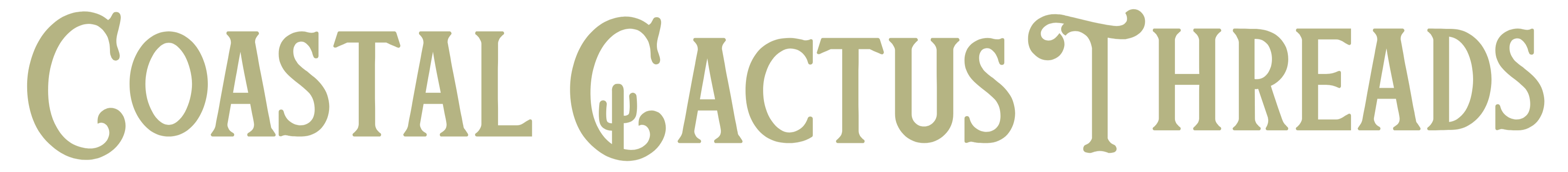 Coastal Cactus Threads